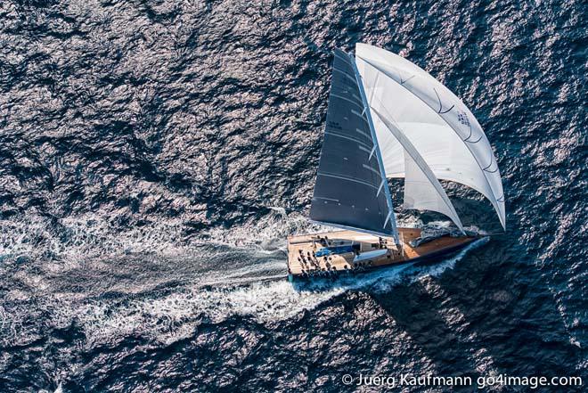 France Saint - Tropez October 2013, Wally Class racing at the Voiles de Saint - Tropez<br />
<br />
Wally, GBR 1001R,Magic Carpet Cubed,33,Wally Cento/2013,Reichel Pugh © Juerg Kaufmann go4image.com http://www.go4image.com